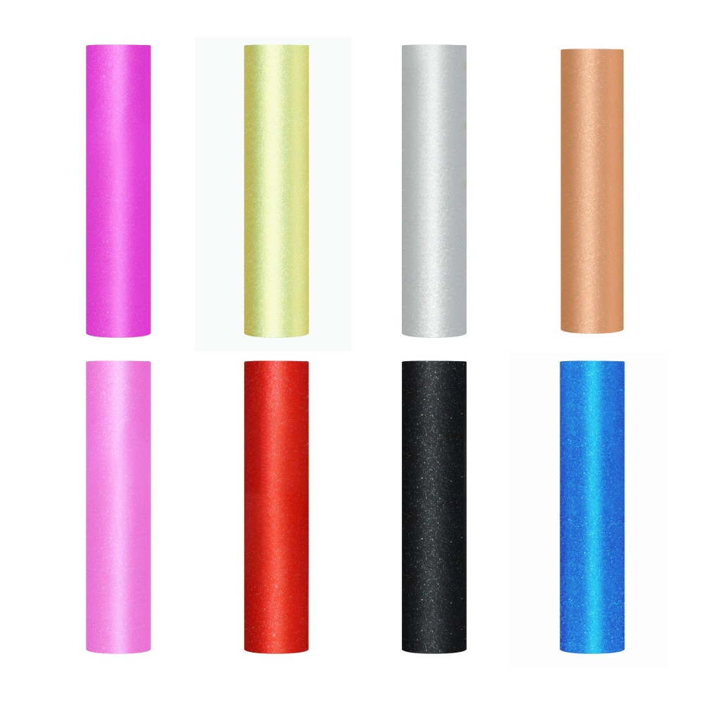 Glitter Vinyl Roll - 1 rolo de vinil adesivo com