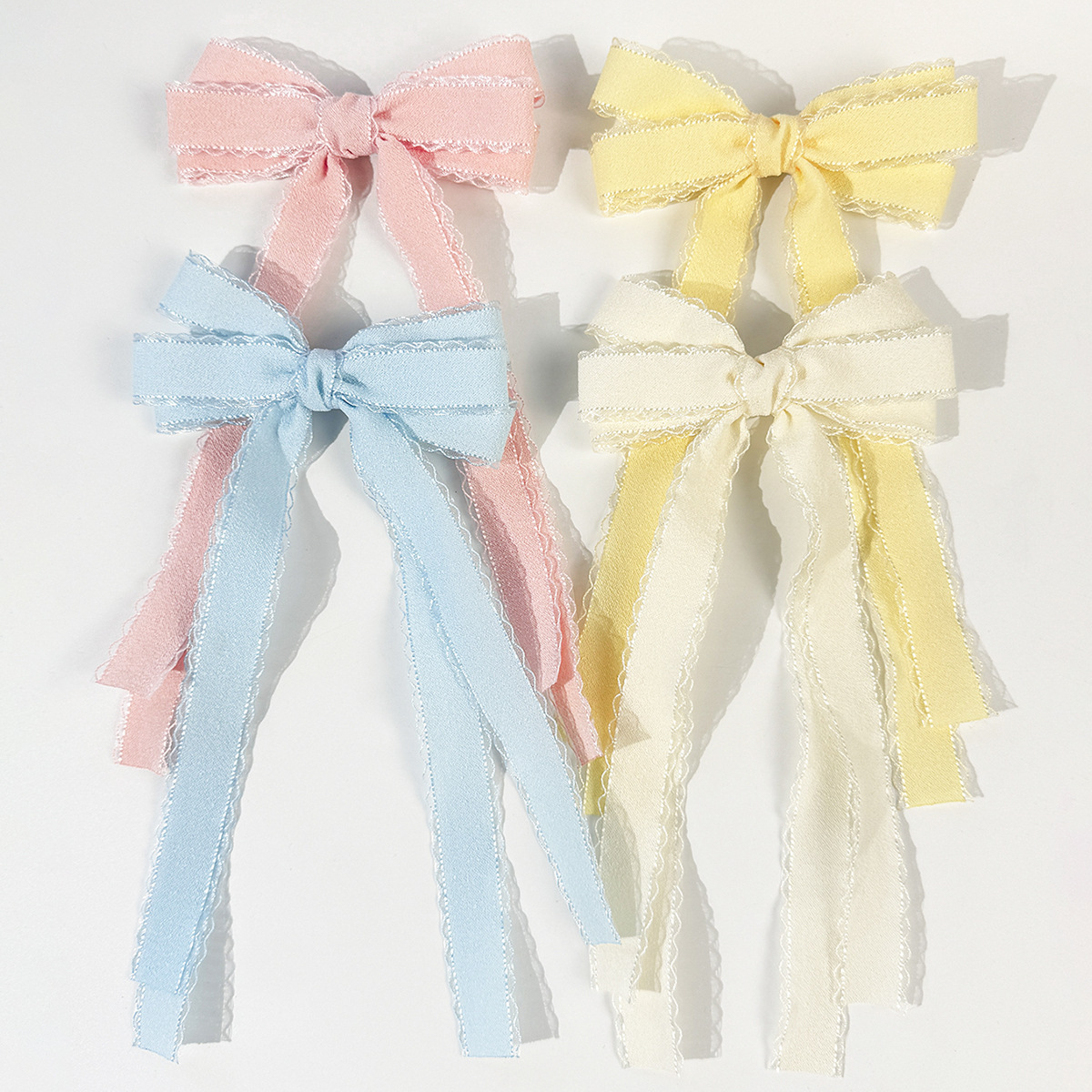 Lace Ribbon Trim - Pacote com 20 Presilhas de Cabelo