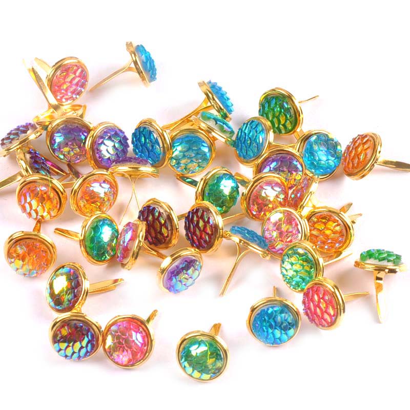 Embellishments For Scrapbooking - 13x13mm 20 peças mix padrão de