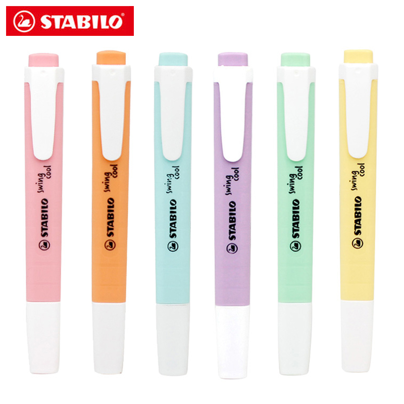 Stabilo Marker Boss - Papelaria-Alemão Stabilo Highlighter, Macron Cor, Portátil,