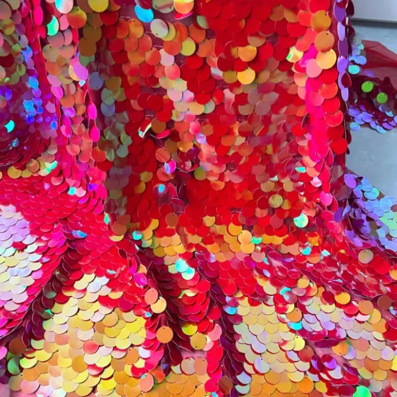 Crystal Mesh Fabric - Tecido de cristal encriptado para vestido