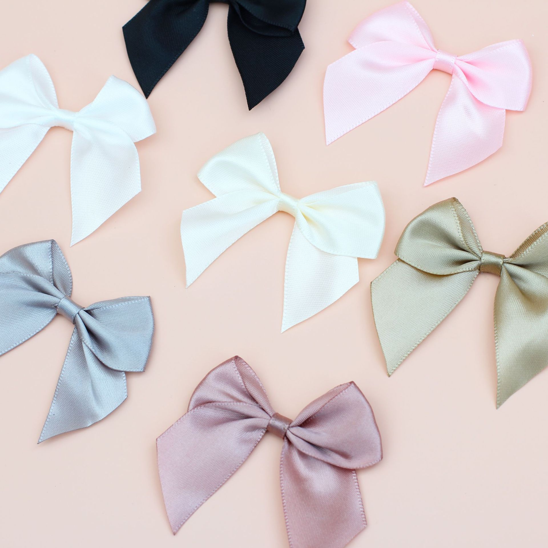 Craft Embellishment - 50 pçs/lote 6.5*8cm arcos de fita