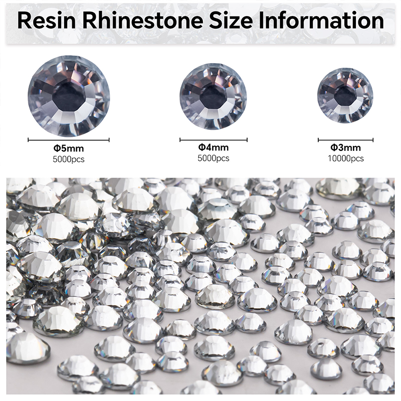 Strass de resina transparente  - Hotfix Rhinestone Sheet avaliação e preço