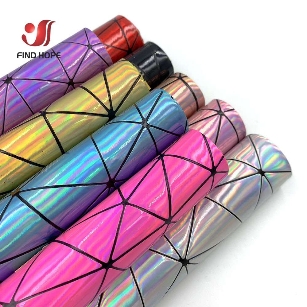19in x 47in laser geométrico a - Glitter Vinyl Roll avaliação e preço
