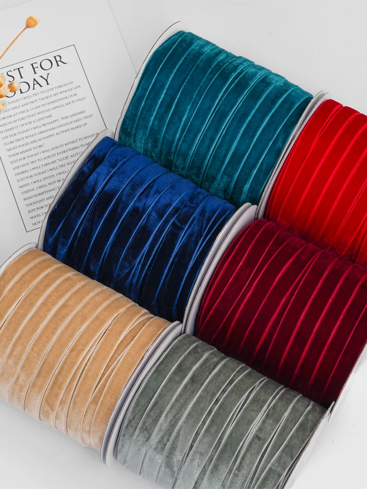 Velvet Ribbon Roll com carrete - Velvet Ribbon Roll avaliação e preço