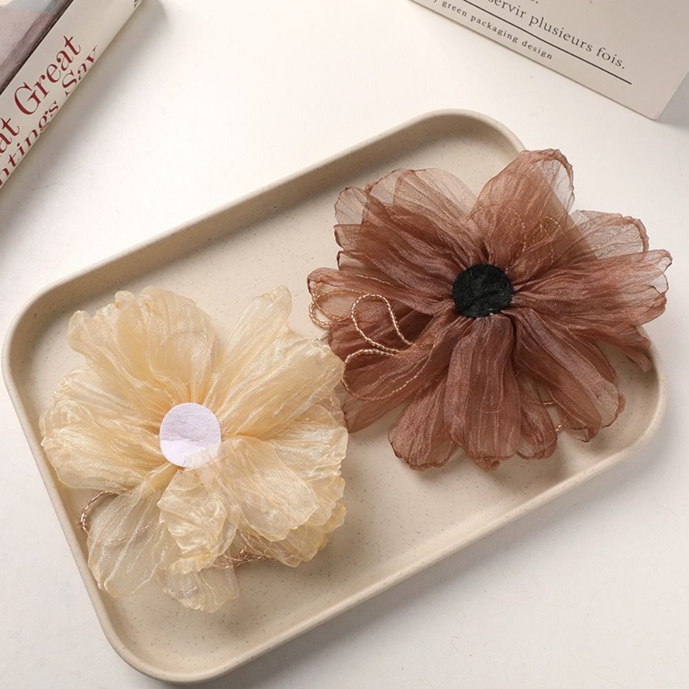 Aplique de Flor em Tecido de O - Crystal Mesh Fabric avaliação e preço