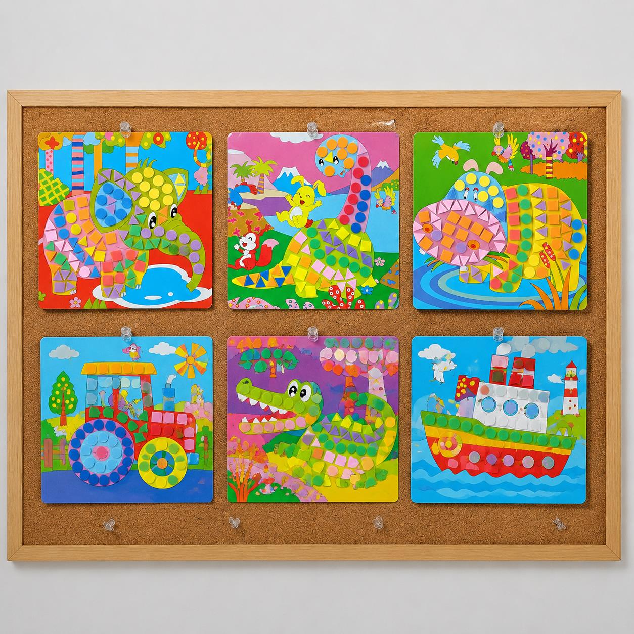 Folhas de mosaico de espuma 3D - Embellishments For Scrapbooking avaliação e preço
