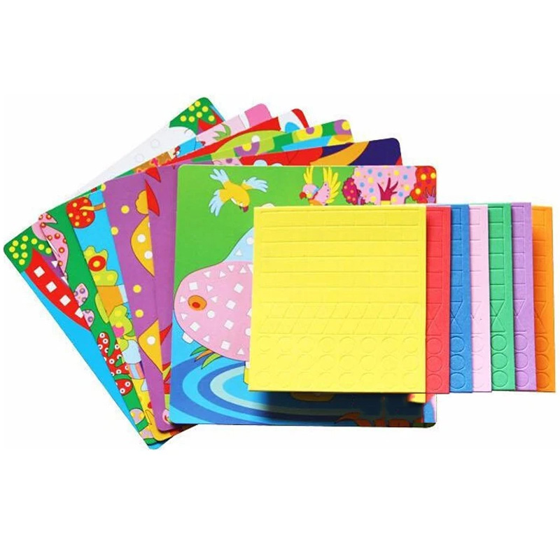 Folhas de mosaico de espuma 3D - Embellishments For Scrapbooking avaliação e preço