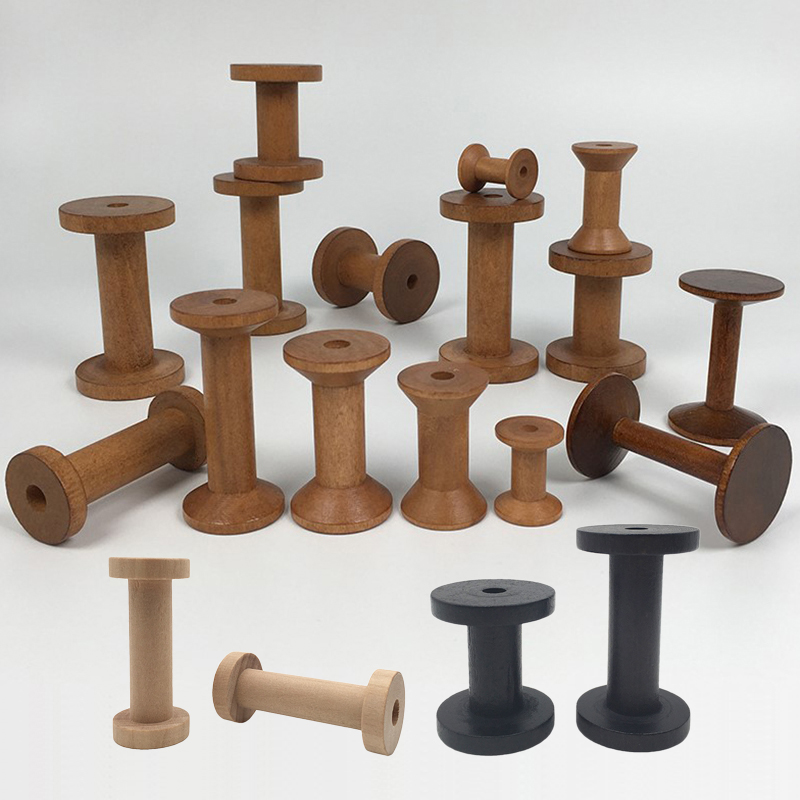 Carretéis de madeira natural v - Organza Ribbon Spool avaliação e preço