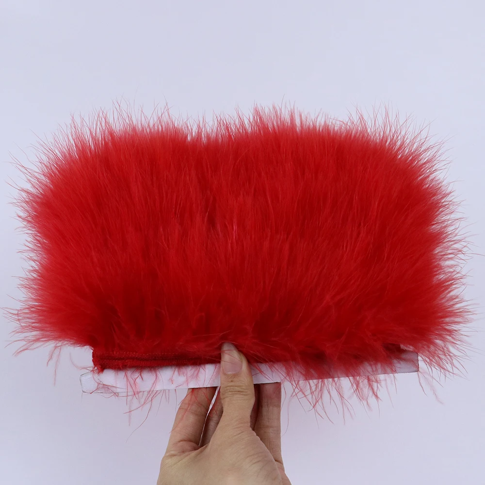 1 metro macio turquia pena gua - Feather Trim Marabou avaliação e preço