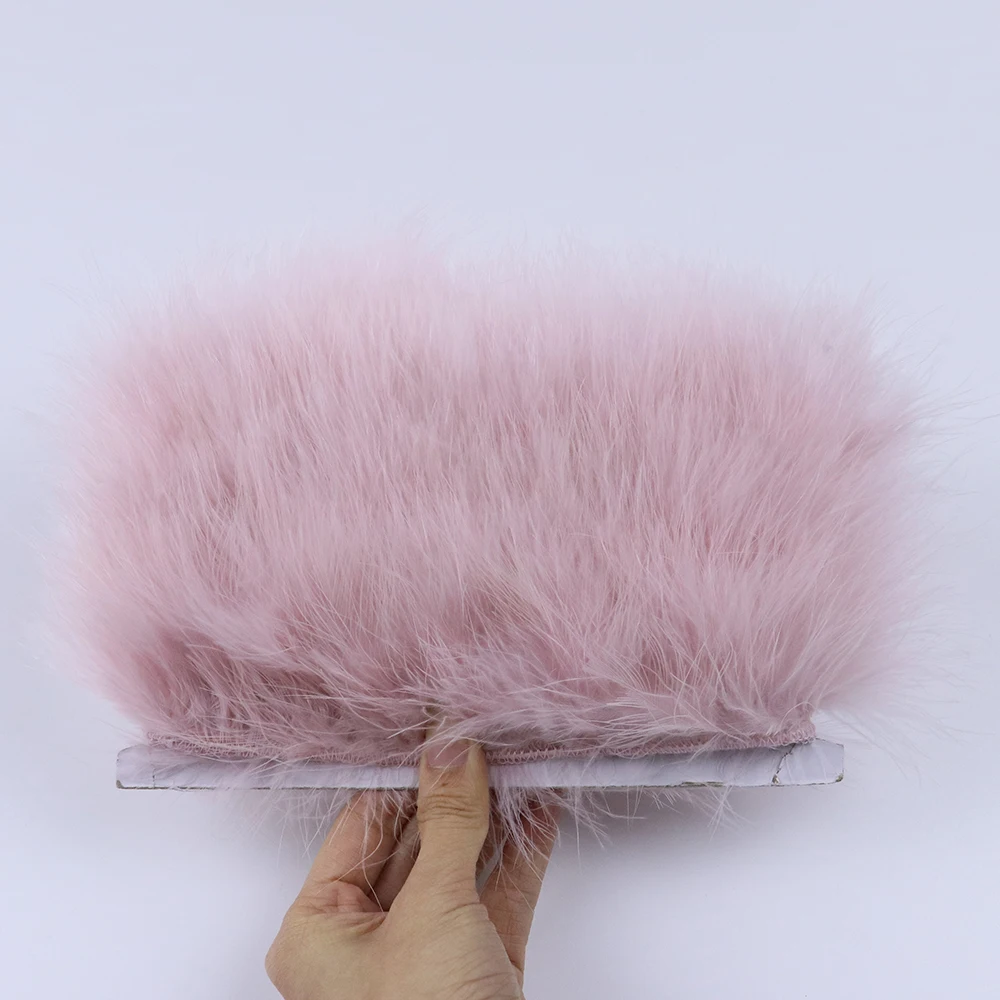 1 metro macio turquia pena gua - Feather Trim Marabou avaliação e preço