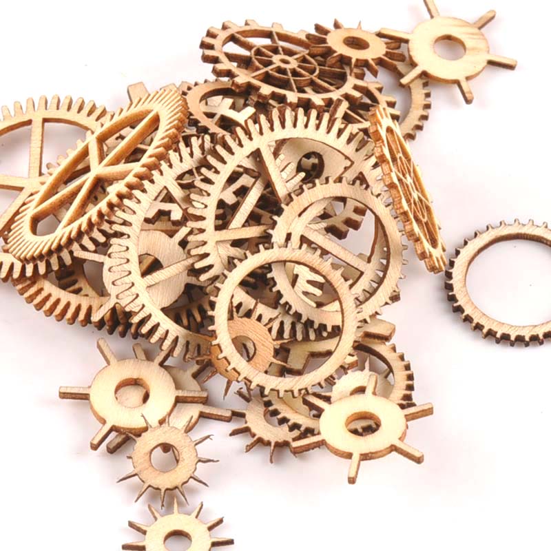 Roda de madeira sem acabamento - Embellishments For Scrapbooking avaliação e preço
