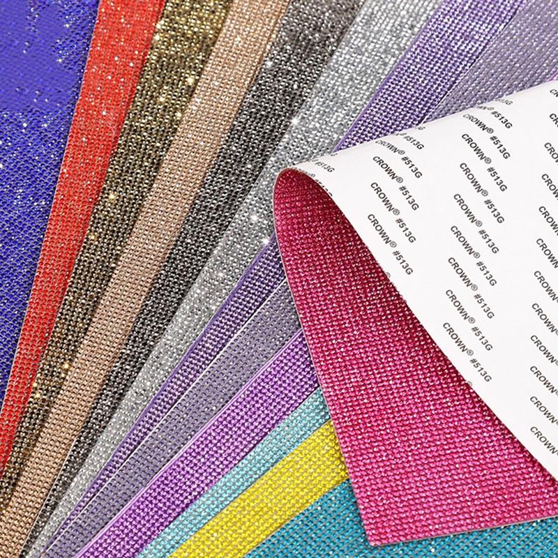 12x20cm auto adesivo strass ad - Hotfix Rhinestone Sheet avaliação e preço