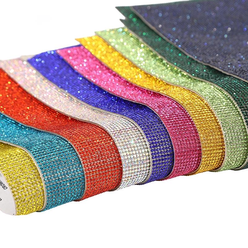 12x20cm auto adesivo strass ad - Hotfix Rhinestone Sheet avaliação e preço