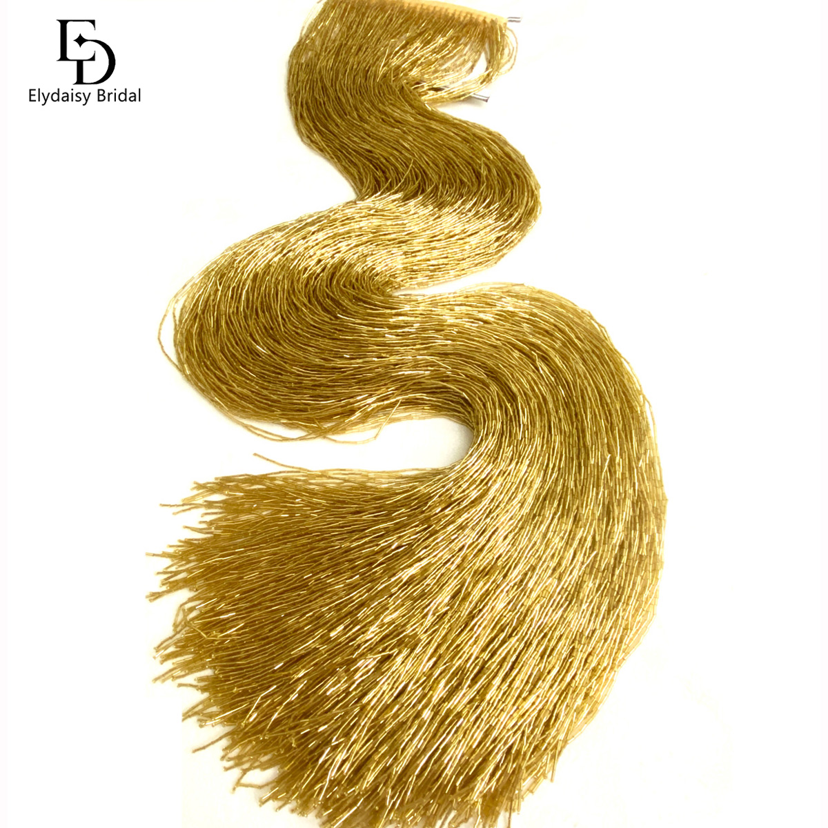 Fita de Cetim Champagne/Dourad - Fringe Ribbon Sewing avaliação e preço