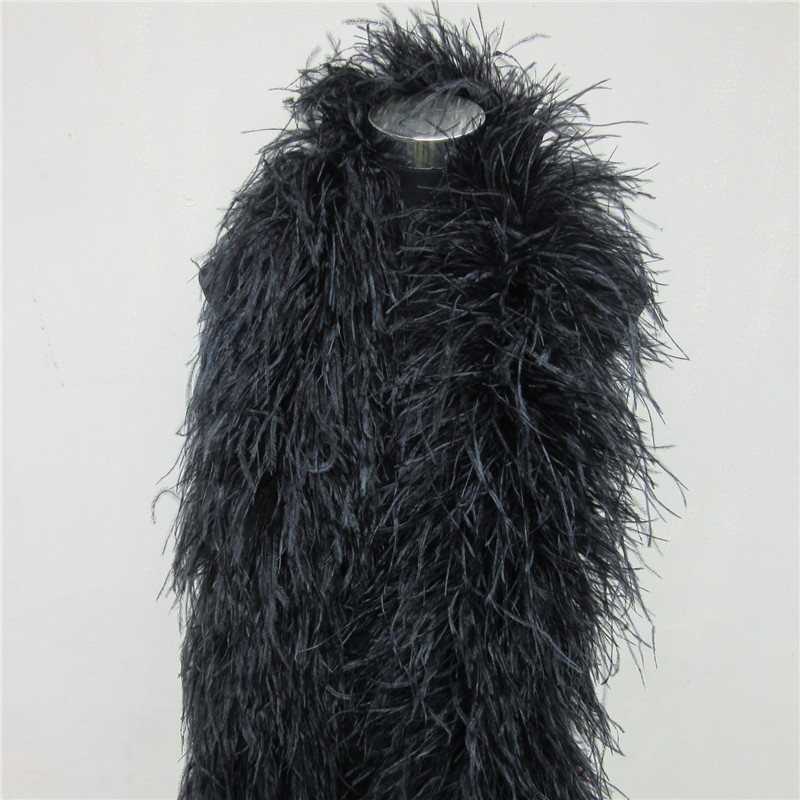 2 metros 6 camadas de penas de - Feather Trim Marabou avaliação e preço