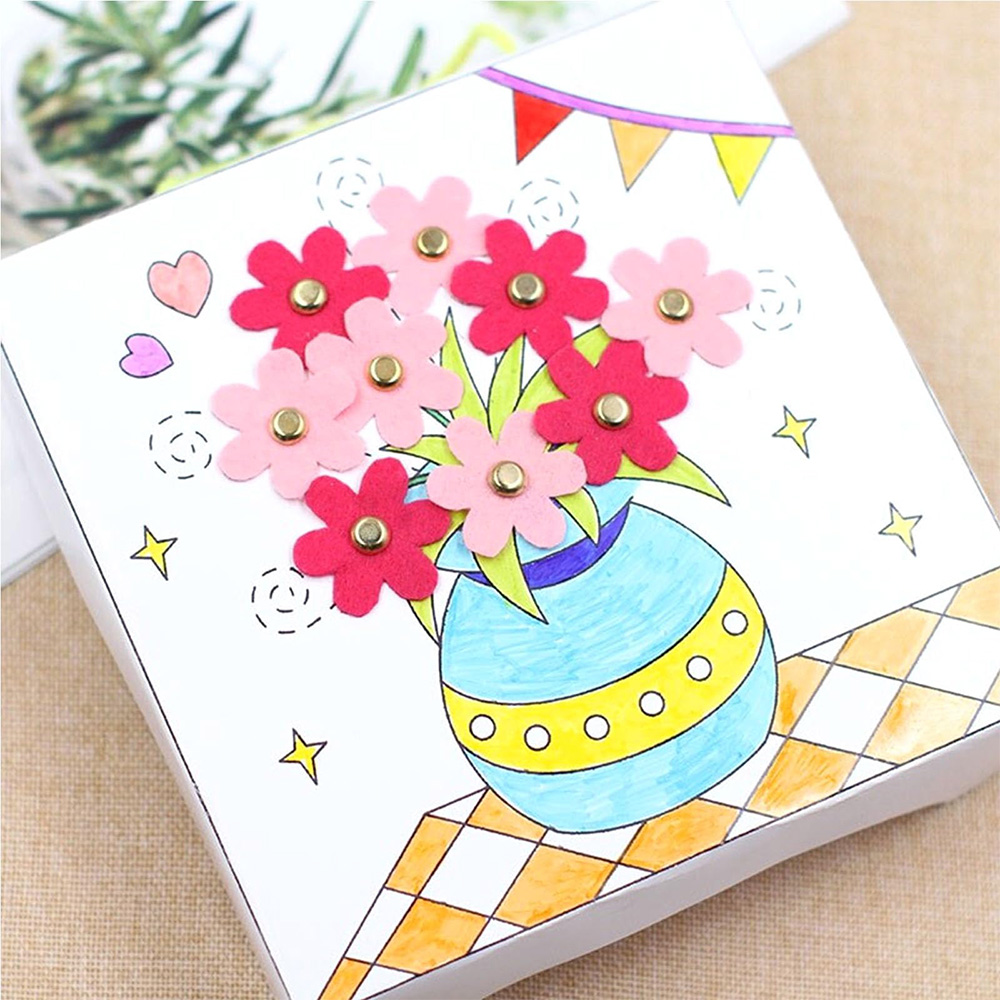 100 pçs/saco mix padrão redond - Embellishments For Scrapbooking avaliação e preço